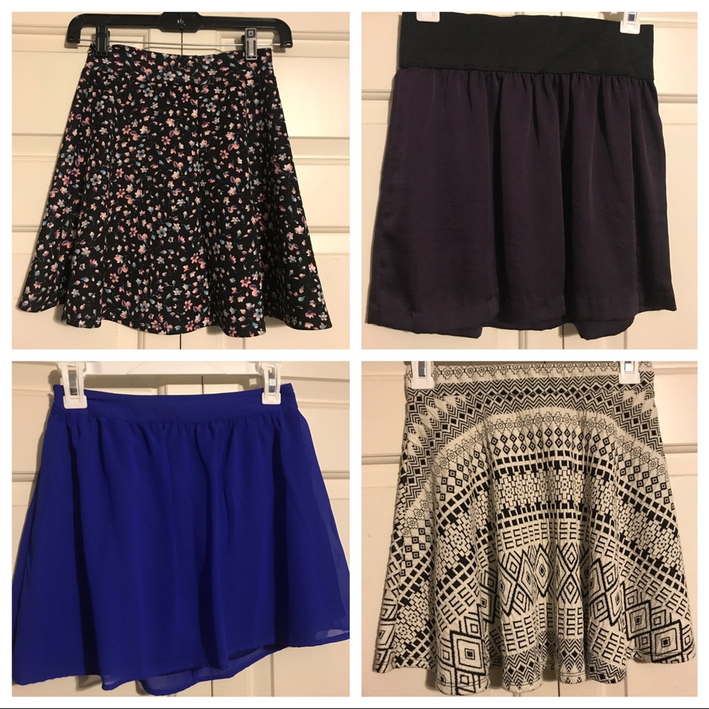 ✨4 Skirt Package Deal!! (All Different Styles)